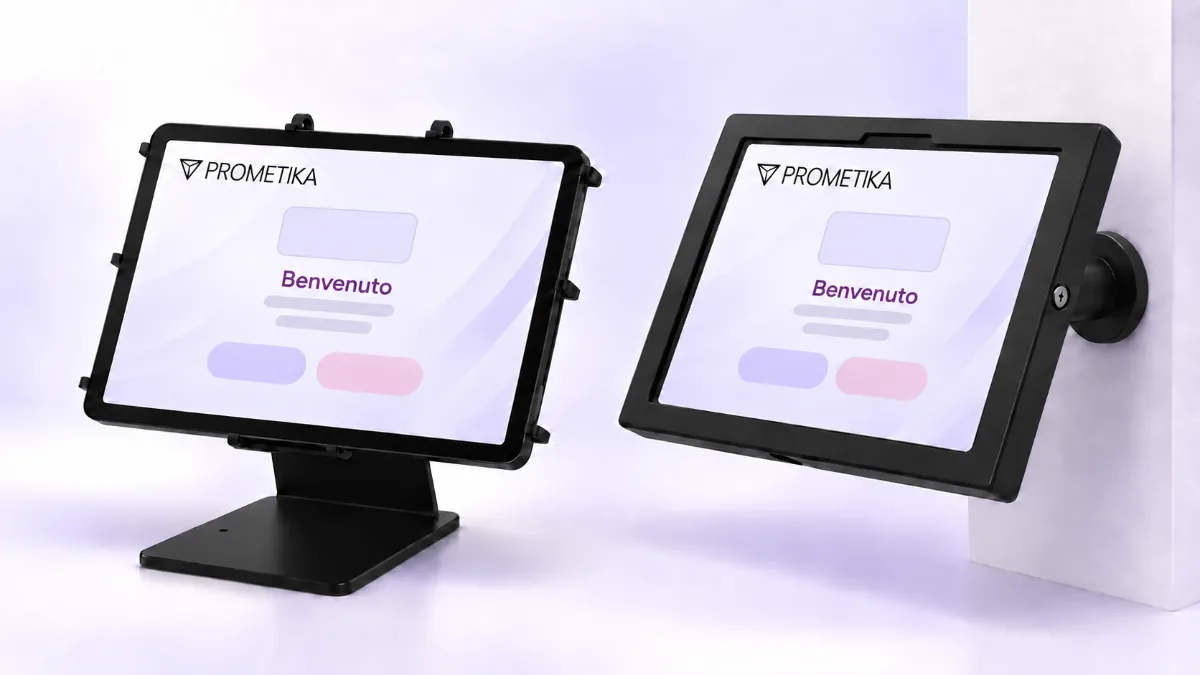 Supporto Lite da banco e Supporto Premium a parete Prometika